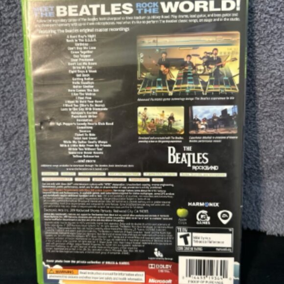 The Beatles Rock Band Microsoft Xbox 360 - Picture 2 of 4